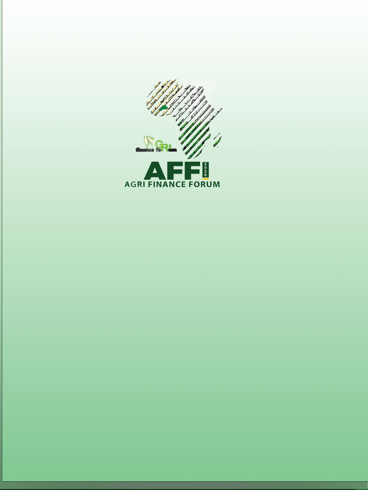 AGRI FINANCE FORUM 2026